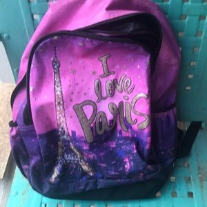 Justice girl backpack